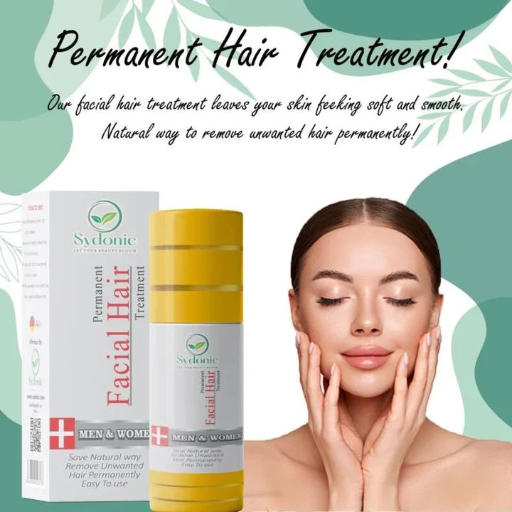 🌿 Sydonic Facial Hair Treatment for Men & Women