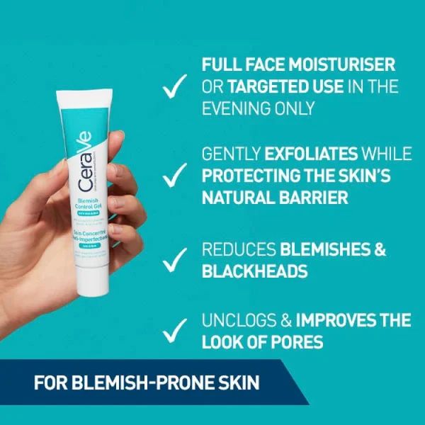 ✨ CeraVe Blemish Control Gel (Original) – 40ml