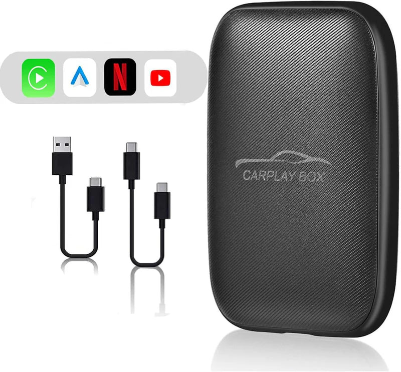 Smart Wireless CarPlay Adapter – Instant Apple CarPlay & Android Auto