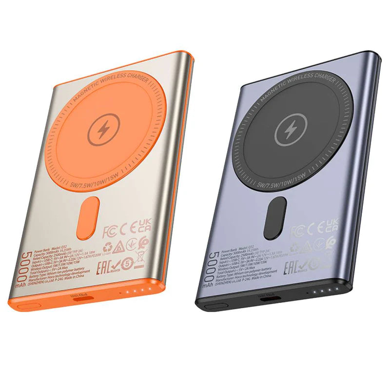 HOCO Q32 Magnetic Wireless Power Bank 5000mAh