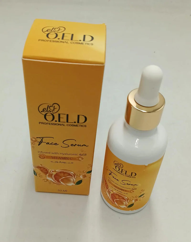 O.E.L.D Professional Cosmetics Vitamin C Face Serum with Hyaluronic Acid (50ml) 🍊💧