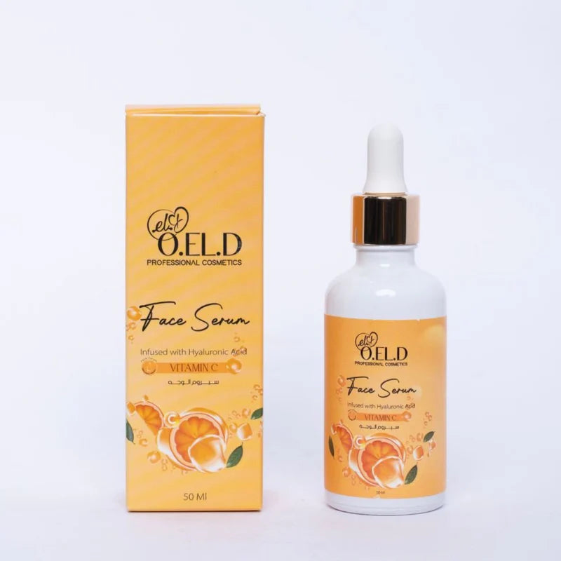 O.E.L.D Professional Cosmetics Vitamin C Face Serum with Hyaluronic Acid (50ml) 🍊💧